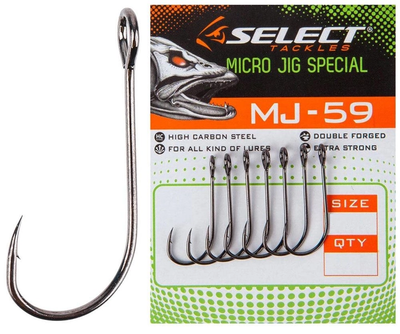 Крючок Select MJ-59 Micro jig special 10, 10 шт/уп,1870.50.41