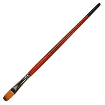 Кисть синтетика овальная Kolos Carrot 1097FR, №8, короткая ручка