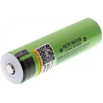 Аккумулятор 18650 LiitoKala 3400mAh 3.7V Li-ion (NCR18650B; NCR 34B-JT) (55972)