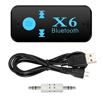 BT-X6 mini Bluetooth 4.1 AUX приймач Без бренду