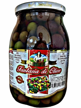 Оливки Bella Contadina Fantasia di Olive 950г