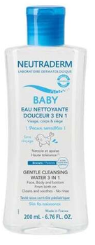Очищающая вода Glenmark Neutraderm Baby Mild Cleansing 3 in 1 200 мл (3273816088280)