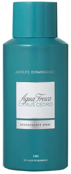 Dezodorant Adolfo Dominguez Agua Fresca Citrus Cedro Spray 150 ml (8410190631724)