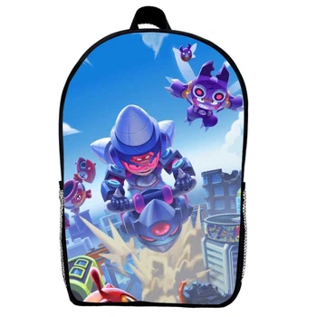 Рюкзак Бравл Старс (School Gear bag Brawl Stars 013) чорний, 39 х 27 х 14 см