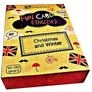Карткова гра Fun Card English christmas and winter, Creativo