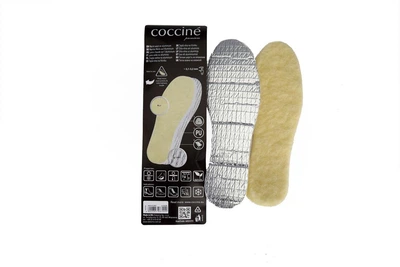 Устілки зимові шерстяні на фользі Coccine WOOL ON ALUMINIUM EXTRA розмір 40 665/47/40