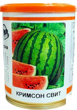 Насіння Кавун "Кримсон Світ" (У банку) ТМ "Agro-Market" 100г (46789)