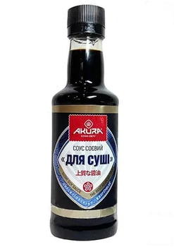 Соус соевый для суши ТМ"AKURA" 200 мл (114797)