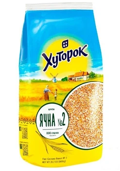 Крупа ячневая ТМ "Хуторок" 800 гр (99424)