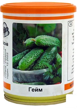 Огурец "Гейм" (в банке) Agro-Market 100г (46917)