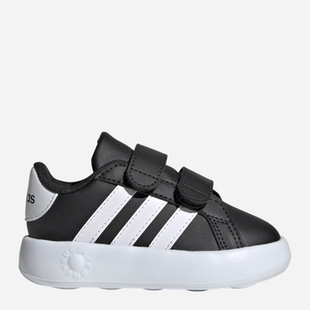 Дитячі кеди для хлопчика Adidas Grand Court 2.0 Cf ID5272 25.5 Чорні (4066765031303)