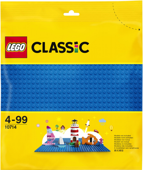 Zestaw konstrukcyjny LEGO Classic Płytka bazowa niebieska (10714)
