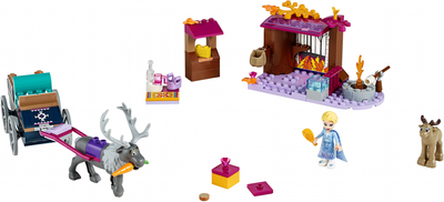 Zestaw konstrukcyjny LEGO Disney Princess Elsa's Adventure Van 116 elementów (41166)