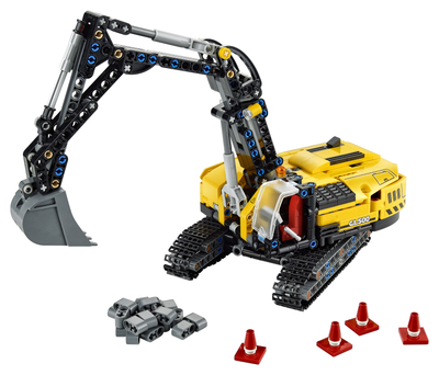 Zestaw konstrukcyjny LEGO Technic Ciężka koparka 569 elementów (42121)