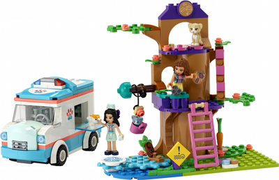 Конструктор LEGO Friends Швидка ветклініки 304 деталі (41445)