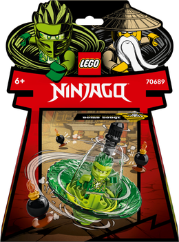 Конструктор LEGO Ninjago Навчання спін-джитсу ніндзя Ллойда 32 деталі (70689) (5702017151663)