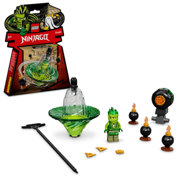 Zestaw konstrukcyjny LEGO Ninjago Lloyd's Ninja Spin-Jitsu Training 32 elementy (70689)