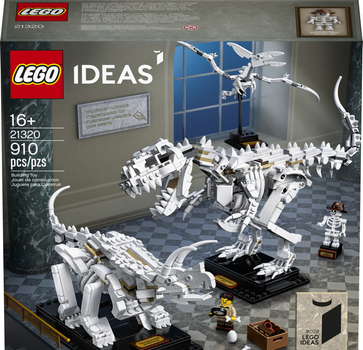 Zestaw konstrukcyjny LEGO Ideas Kości dinozaura 910 elementów (21320)