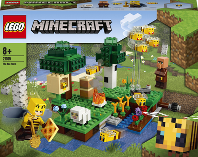 Zestaw konstrukcyjny LEGO Minecraft Pasieka 238 elementów (21165)