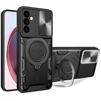 Удароміцний чохол Bracket case with Magnetic Samsung Galaxy A34 5G Black Без бренду