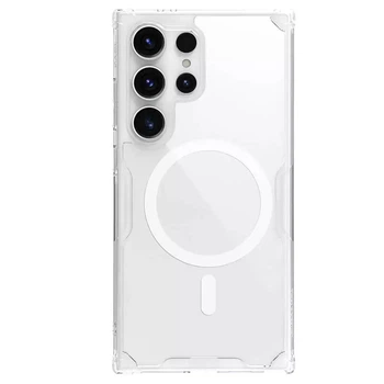 TPU чехол Nillkin Nature Pro Magnetic для Samsung Galaxy S24 Ultra Бесцветный (прозрачный)