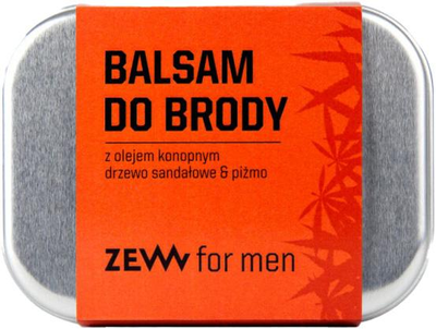 Бальзам для бороди Zew For Men з конопляною олією 30 мл (5906874538876)