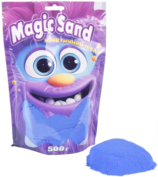 Кинетический песок Magic sand в пакете синий 0,5 кг (39403-9)(4823113873493)