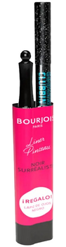 Zestaw kosmetyków dekoracyjnych Bourjois Liner Pinceau Noir Surrealiste Eyeliner 1.2 ml + Ołówek do oczu 1.2 g (3616305583222)
