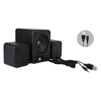 Комп'ютерні колонки з Bluetooth Kisonli U-3000BT Чорні