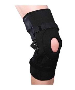 Бандаж на коленный сустав с полицентрическими облегченными шарнирами разъемный ES-798 Ortop S (обхват колена 30-34 см)