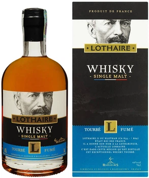 Виски Lothaire Single Malt 0.7 л 44% в подарочной упаковке (3263280119931)