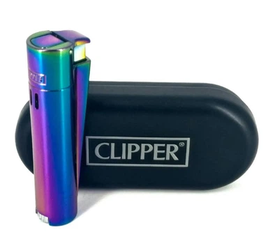 Зажигалка Clipper Metal Jet Icy (турбо)