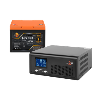 Комплект резервного питания LogicPower B430 + литиевая (LiFePO4) батарея 768 Wh