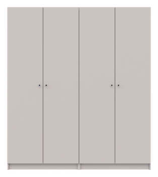 Шафа для одягу Doros Промо Кашемір 2+2 ДСП 180х48х204 (80737672)