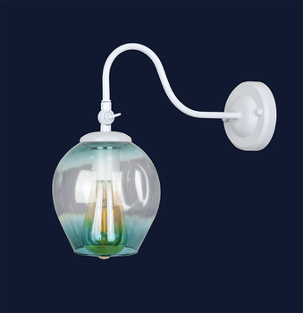 Бра 756WPR0231F3-1 WH+BL (LVS3380)