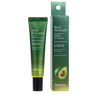 Сыворотка для глаз с авокадо FarmStay Real Avocado Nutrition Rolling Eye Serum 25 мл (8809615882627)