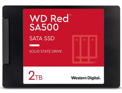 Накопичувач SSD Western Digital Sata 2.5 2TB WD Red SA500 (WDS200T2R0A)