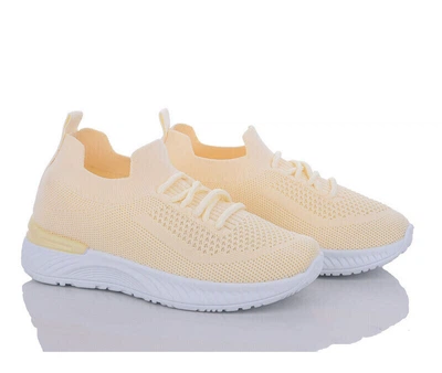 Текстильные кросовки для девочек L.Fairy F839-41/33 Кремовый 33