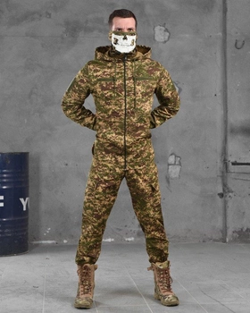Армейский летний костюм 3в1 штаны+убакс+китель 3XL хищник (87190)