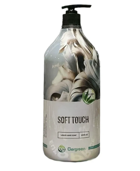 Рідке мило Bergreen з дозатором Soft touch 1000 мл (4820274560033)