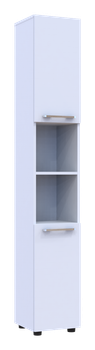 Шкаф пенал Doros Мира Белый ДСП 183.5х30х30 (41510126)