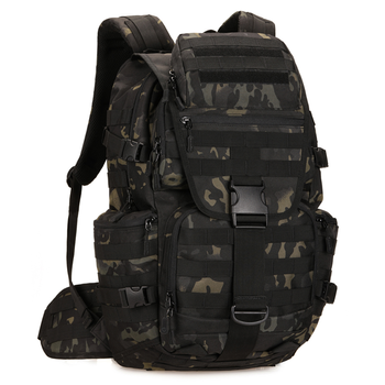 Рюкзак Protector plus S459 з модульною системою Molle 50л Black camouflage