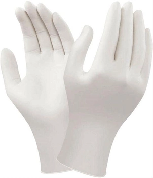 Перчатки латексные "Teta" размер M белые (50пар)