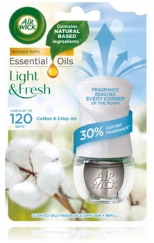 Електричний освіжувач повітря Air Wick Cotton&Crisp Air Бавовна та свіже повітря