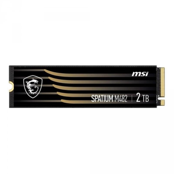 Накопитель SSD 2TB MSI Spatium M482 M.2 2280 PCIe 4.0 x4 NVMe 3D NAND TLC (S78-440Q730-P83)