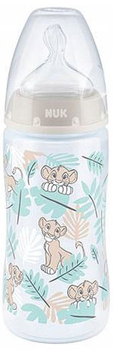 Пляшечка для годування Nuk First Choice King Lion Transparent 300 мл (4008600418719)