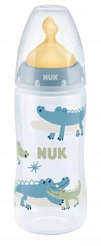 Пляшечка для годування Nuk First Choice з індикатором температури Блакитна 300 мл (5000005287593)