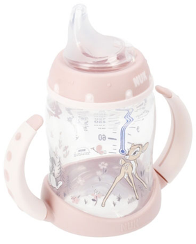 Butelka do karmienia Nuk First Choice Learning Bottle Disney Bambi Różowa 150 ml (4008600418689)