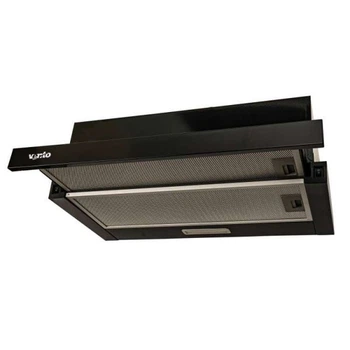 Вытяжка Ventolux garda 60 bk (700) led 2s