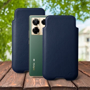 Футляр Stenk Sportage для Infinix Note 40 Pro Plus Синий (76753)
